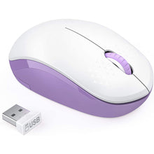 Load image into Gallery viewer, StitchGreen Noiseless 2.4GHz Wireless Mouse for Laptop Portable Mini Mute Mouse Silent Computer Mouse for Desktop Notebook PC