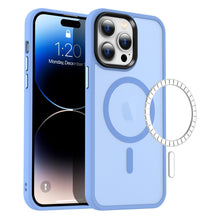 Load image into Gallery viewer, StitchGreen Matte Clear PC Wireless Charging Phone Case for iPhone 14 iPhone 14 Pro iPhone 14 Plus iPhone 14 Pro Max Shockproof Magnetic Phone Case