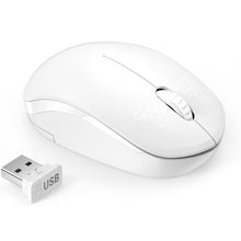Load image into Gallery viewer, StitchGreen Noiseless 2.4GHz Wireless Mouse for Laptop Portable Mini Mute Mouse Silent Computer Mouse for Desktop Notebook PC