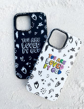 Load image into Gallery viewer, White You Are Loved By God Phone Case