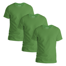 Load image into Gallery viewer, StitchGreen Men's 3-Pack Multicolor Short Sleeve Crewneck Soft Cotton T-Shirt - StitchGreen