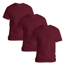 Load image into Gallery viewer, StitchGreen Men's 3-Pack Multicolor Short Sleeve Crewneck Soft Cotton T-Shirt - StitchGreen