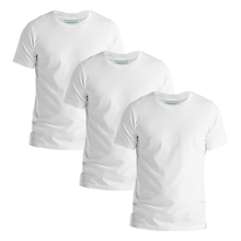 Load image into Gallery viewer, StitchGreen Men's 3-Pack Multicolor Short Sleeve Crewneck Soft Cotton T-Shirt - StitchGreen