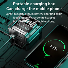 Load image into Gallery viewer, StitchGreen M25 BT5.3 Wireless Sport Earbuds Environment Noise Cancelling with Charging Case IPX7 Waterproof bluetooth Stereo inEar Built in 4 Mic Wired Headset Premium Sound with Deep Bass headphones (Price Range $10.99 - $15.99)