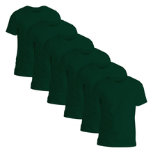 Load image into Gallery viewer, StitchGreen Men's 6-Pack Multicolor Half Sleeve T shirt | Best Modern Crewneck T-shirt - StitchGreen