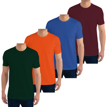 Load image into Gallery viewer, StitchGreen Men's Essentials Assorted Short Sleeve T-shirt Value Pack Any Pick (4-pack)
