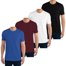 Load image into Gallery viewer, StitchGreen Men's Essentials Assorted Short Sleeve T-shirt Value Pack Any Pick (4-pack)
