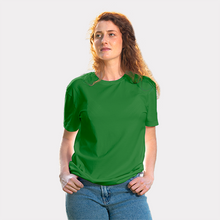 Load image into Gallery viewer, StitchGreen Women's Round Neck 100% Cotton 180 GSM Green T-Shirt