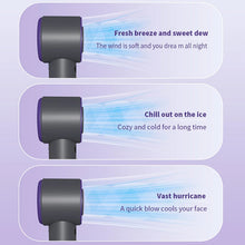 Load image into Gallery viewer, Oceanfront™ TurboCool Mini Handheld Fan — 3-Speed Rechargeable Breeze
