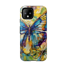 Load image into Gallery viewer, Artistic Butterfly Tough Phone Case – Glossy or Matte
