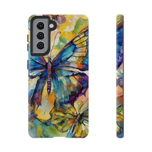 Load image into Gallery viewer, Artistic Butterfly Tough Phone Case – Glossy or Matte
