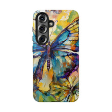 Load image into Gallery viewer, Artistic Butterfly Tough Phone Case – Glossy or Matte
