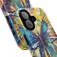 Load image into Gallery viewer, Artistic Butterfly Tough Phone Case – Glossy or Matte
