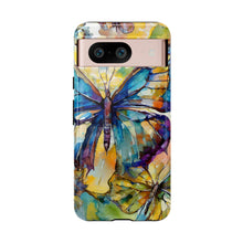 Load image into Gallery viewer, Artistic Butterfly Tough Phone Case – Glossy or Matte
