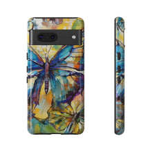 Load image into Gallery viewer, Artistic Butterfly Tough Phone Case – Glossy or Matte
