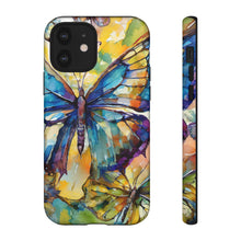 Load image into Gallery viewer, Artistic Butterfly Tough Phone Case – Glossy or Matte
