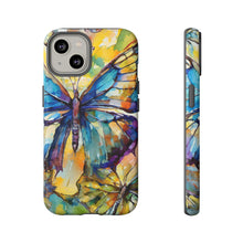 Load image into Gallery viewer, Artistic Butterfly Tough Phone Case – Glossy or Matte
