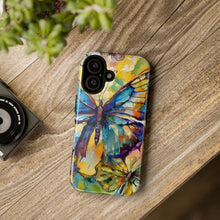 Load image into Gallery viewer, Artistic Butterfly Tough Phone Case – Glossy or Matte
