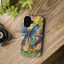 Load image into Gallery viewer, Artistic Butterfly Tough Phone Case – Glossy or Matte
