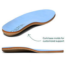 Load image into Gallery viewer, Athletic Cork Insoles with Arch Support for Women &amp; Men
