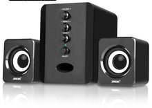 Load image into Gallery viewer, 2.1 Subwoofer Computer Speaker Shop Now – Black &amp; White Design
