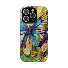 Load image into Gallery viewer, Artistic Butterfly Tough Phone Case – Glossy or Matte
