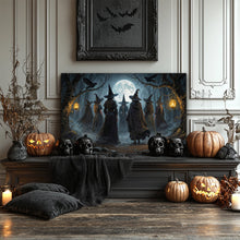 Load image into Gallery viewer, Coven of Witches Halloween Wall Art
