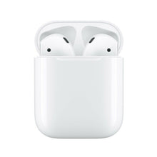 Load image into Gallery viewer, Apple AirPods 2nd Gen White In-Ear Headset with Wireless Charging Case – Side View
