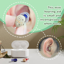 Load image into Gallery viewer, StitchGreen GM-931 Invisible CIC Rechargeable 8-Channel Hearing Aid for Seniors
