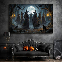 Load image into Gallery viewer, Coven of Witches Halloween Wall Art
