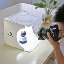 Load image into Gallery viewer, 2 LED panels mini folding portable studio
