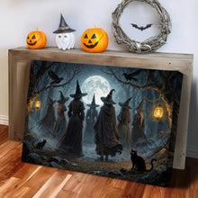 Load image into Gallery viewer, Coven of Witches Halloween Wall Art
