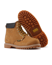 Load image into Gallery viewer, Kiwi Premium Wheat Nubuck 6" Water Resistant Work Boots [61100]
