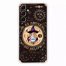 Load image into Gallery viewer, Personalized Witch Phone Case – As Above So Below
