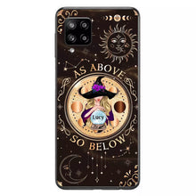 Load image into Gallery viewer, Personalized Witch Phone Case – As Above So Below
