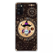 Load image into Gallery viewer, Personalized Witch Phone Case – As Above So Below

