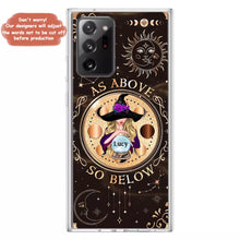 Load image into Gallery viewer, Personalized Witch Phone Case – As Above So Below
