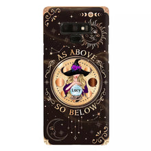 Load image into Gallery viewer, Personalized Witch Phone Case – As Above So Below
