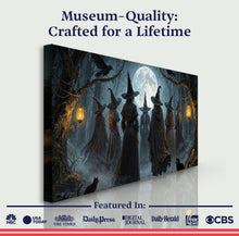 Load image into Gallery viewer, Coven of Witches Halloween Wall Art
