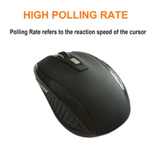 Load image into Gallery viewer, 2.4GHz High Quality Wireless Optical Mouse/Mice + USB 2.0 Receiver for PC Laptop
