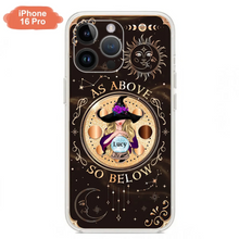 Load image into Gallery viewer, Personalized Witch Phone Case – As Above So Below
