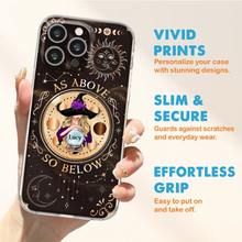 Load image into Gallery viewer, Personalized Witch Phone Case – As Above So Below
