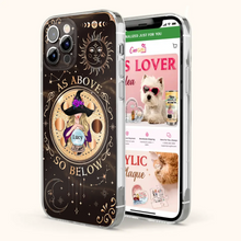Load image into Gallery viewer, Personalized Witch Phone Case – As Above So Below
