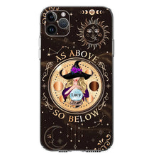 Load image into Gallery viewer, Personalized Witch Phone Case – As Above So Below
