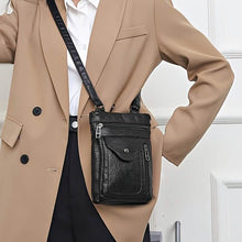 Load image into Gallery viewer, Women's Vintage-Style PVC Leather Crossbody Bag
