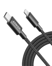 Load image into Gallery viewer, Anker 331 USB-C to Lightning Cable - MFi Certified, Nylon Braided, Fast Charging for iPhone (1ft, 6ft, 10ft)
