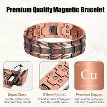 Load image into Gallery viewer, PureMag Copper Bracelet
