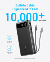 Load image into Gallery viewer, Anker 20K 87W Power Bank Built In Cable Fast Shipping

