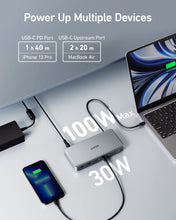 Load image into Gallery viewer, Anker 563 10 in 1 Triple Monitor USB C Dock Ready to Ship
