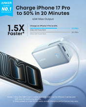 Load image into Gallery viewer, Anker Nano 10K 45W USB C Power Bank Retractable Cable New
